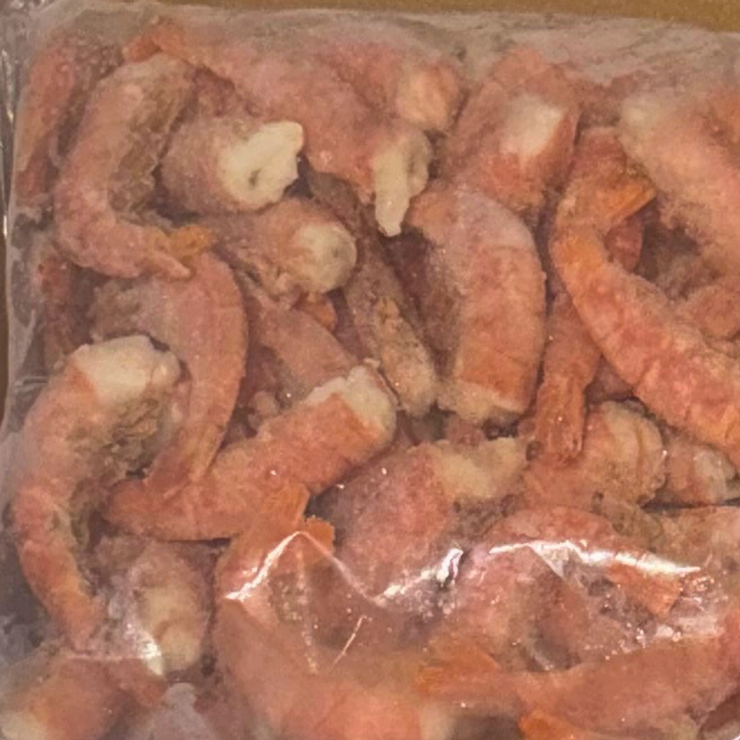 Raw Shell-On Shrimp